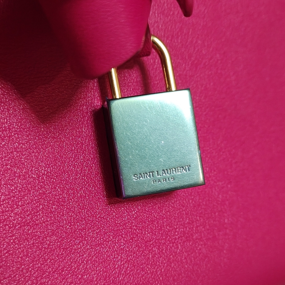 Saint Laurent Calfskin Small Sac De Jour Lipstick Pink - Picture 4 of 16
